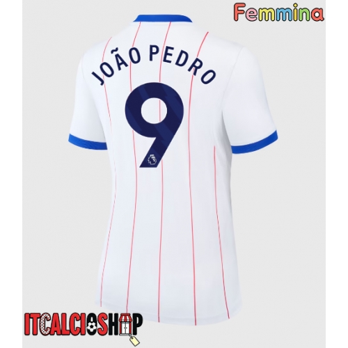 Chelsea Joao Pedro #9 Terza Maglia Femmina 2026-27 Manica Corta
